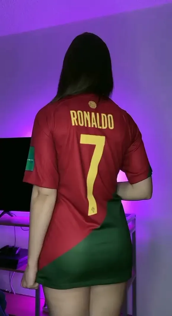 Valentinaof Ronaldo Jersey Tease OnlyFans Video Leaked