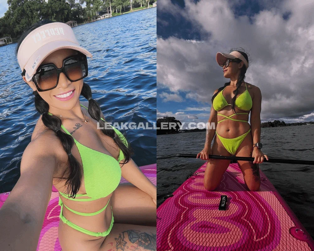 Xialiwwe Neon Bikini Paddleboarding OnlyFans Photo Leaked