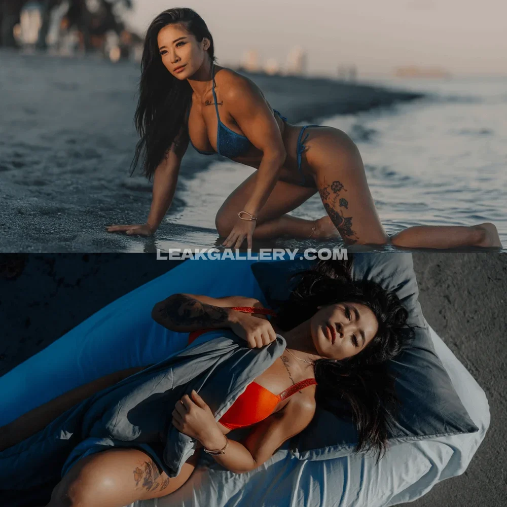Xialiwwe Bikini Beach Pose And Bed Tease OnlyFans Photo Leaked