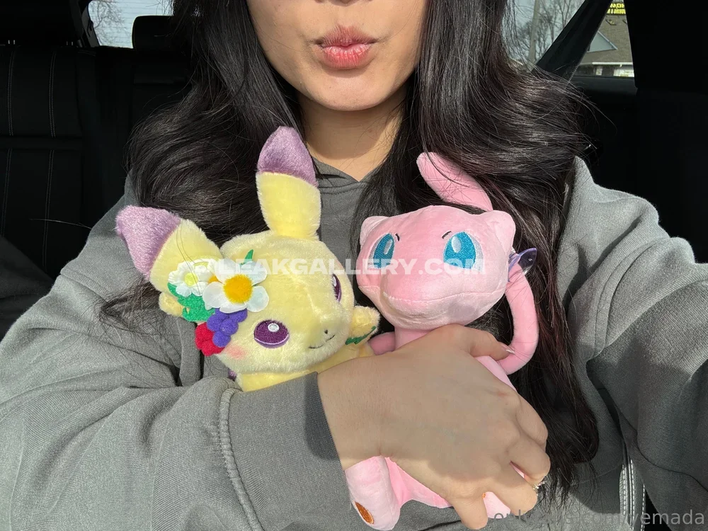 Yemada Holding Plush Toys In Car OnlyFans Photo Leaked