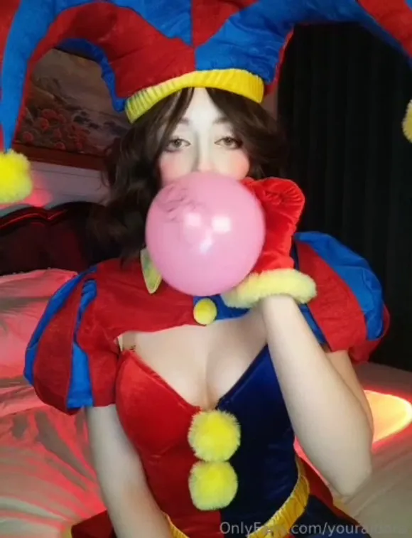 Youraldora Jester Costume Boobs OnlyFans Video Leaked