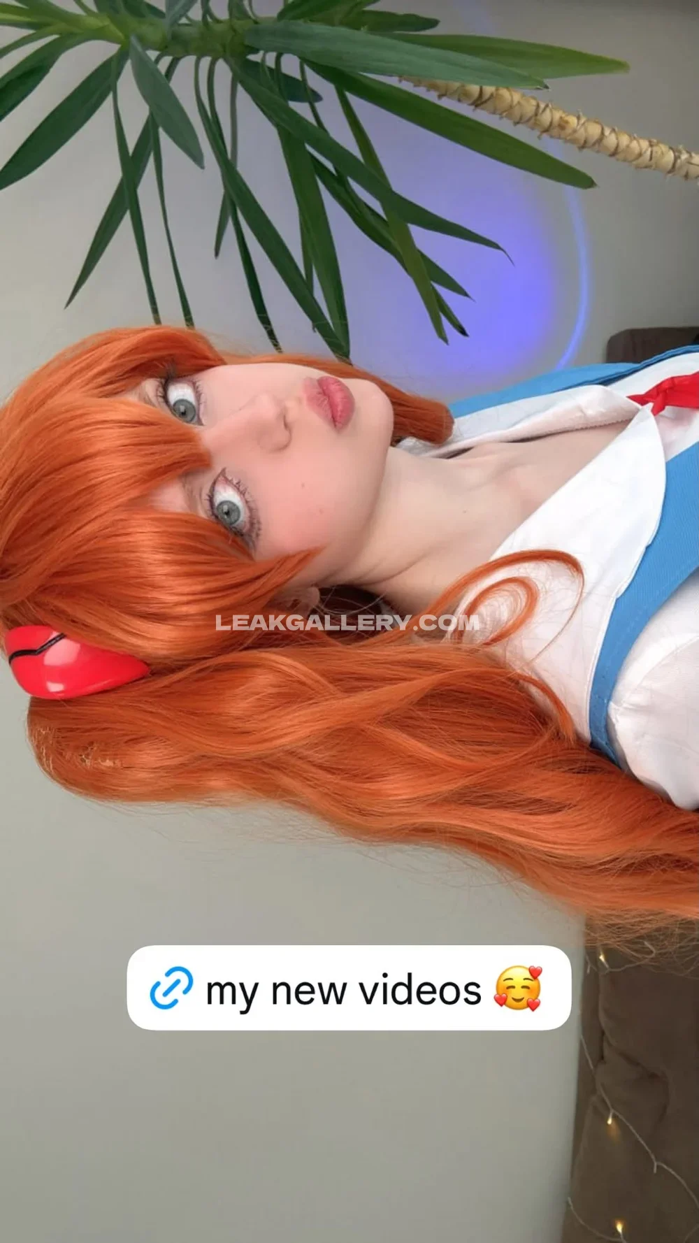 Youraldora Orange Wig Pout Pose OnlyFans Photo Leaked