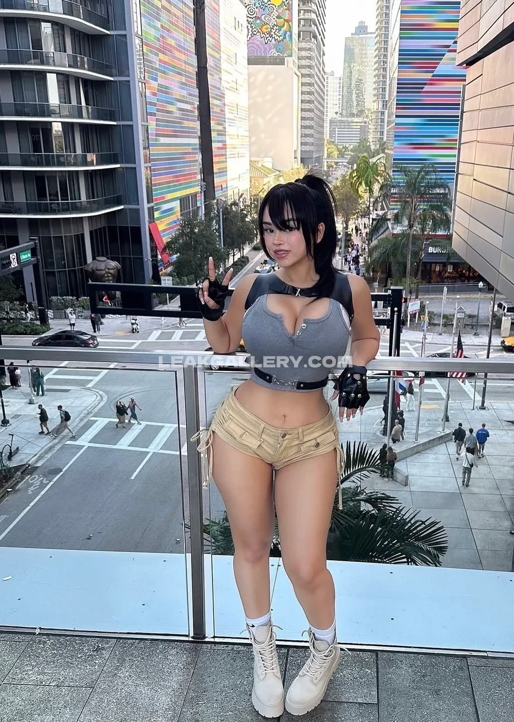 Yourbabydollxo Outdoor Crop Top Pose OnlyFans Photo Leaked