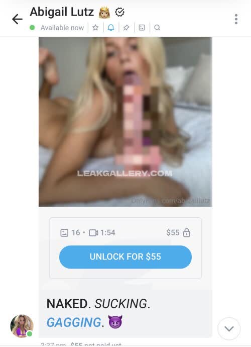 Abigaillutz Exclusive Leaked Nude OnlyFans #10544118