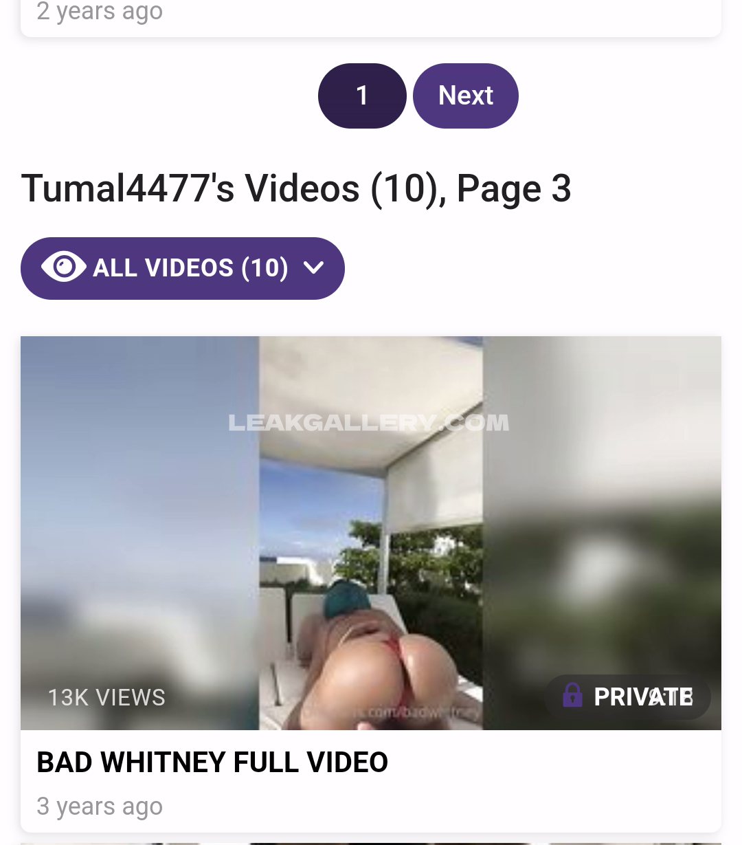 Badwhitney Exclusive Leaked Nude OnlyFans #9808568