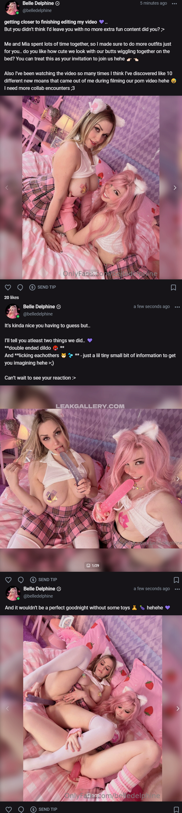 Belledelphine / belle_delphine Exclusive Leaked Nude OnlyFans #9695135