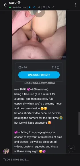 Caroandlace Exclusive Leaked Nude Onlyfans #8538468