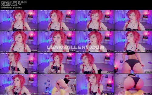 Cherrycrush Exclusive Leaked Nude OnlyFans #10819728