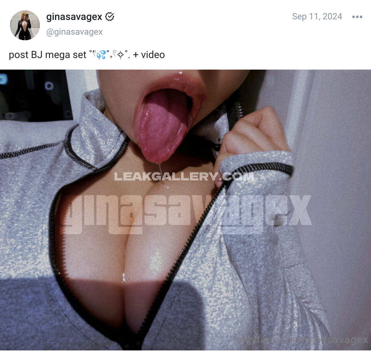 Ginasavagex / ginasavage Exklusiv geleakte Nacktbilder von OnlyFans #9395829