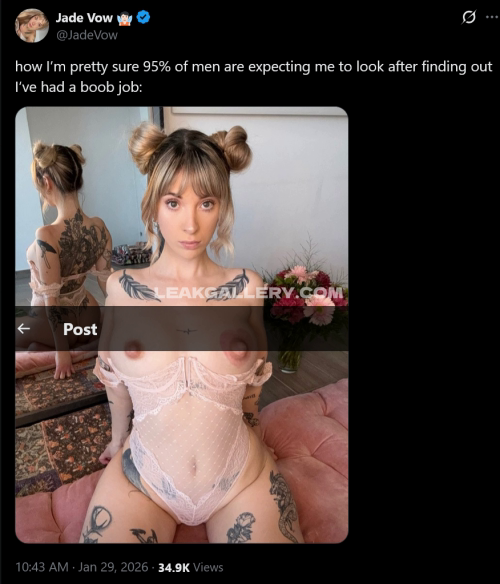 Jadevow OnlyFans Nudi in Esclusiva Trapela #10492086