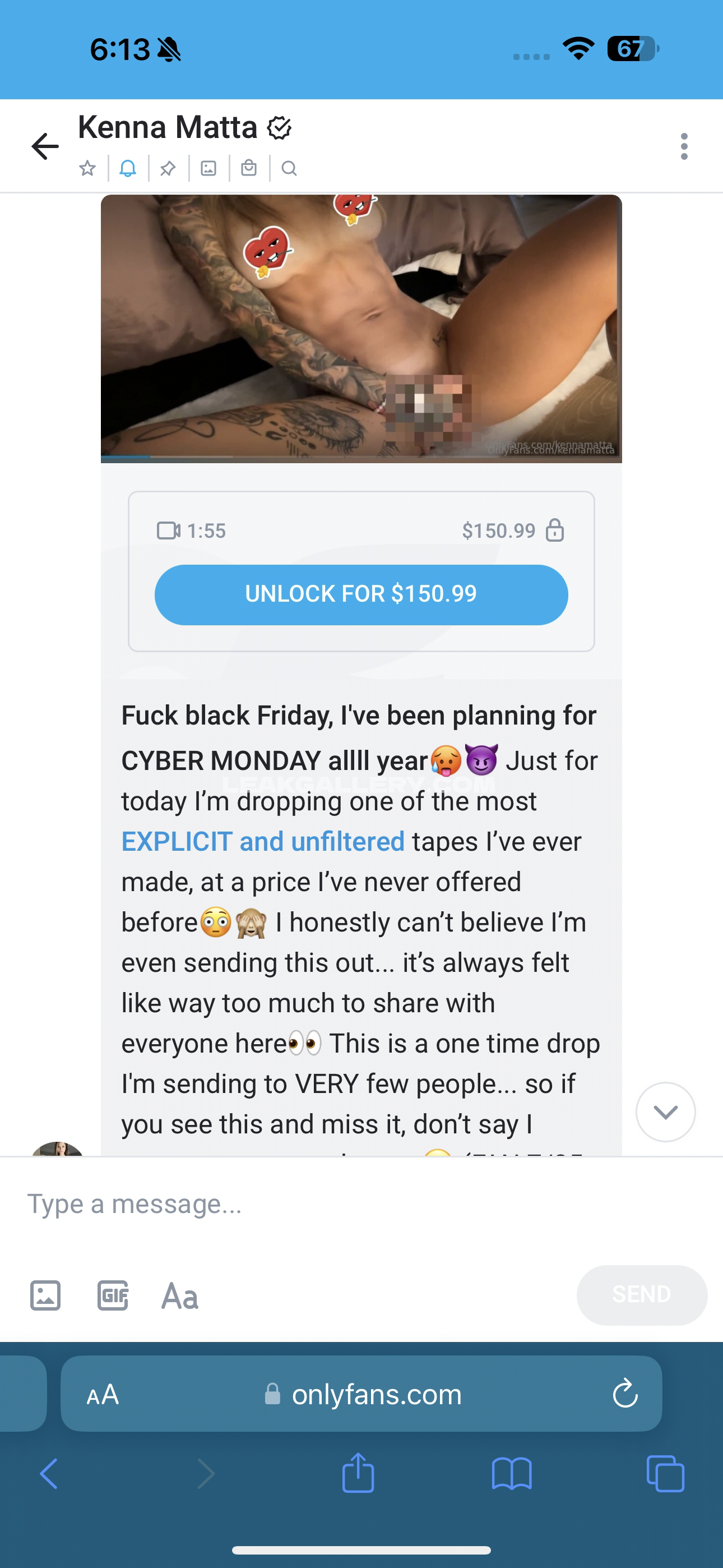 Kennamatta OnlyFans Nudi in Esclusiva Trapela #9756247