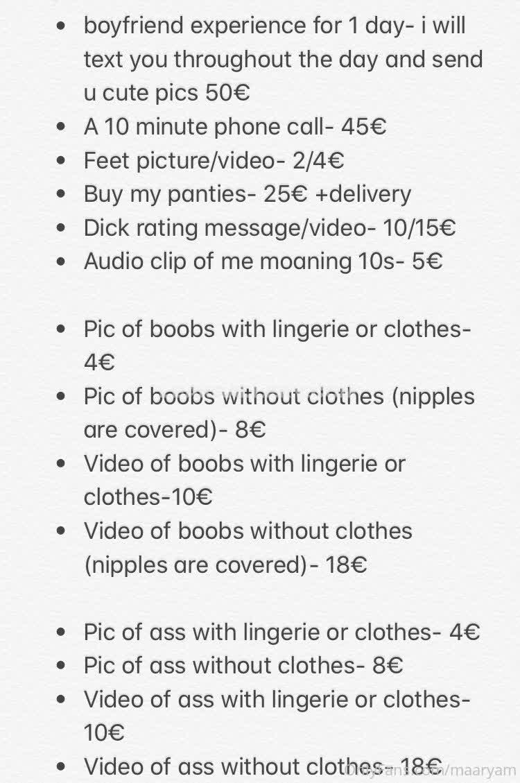 Maaryam Exklusiv geleakte Nacktbilder von OnlyFans #9010014