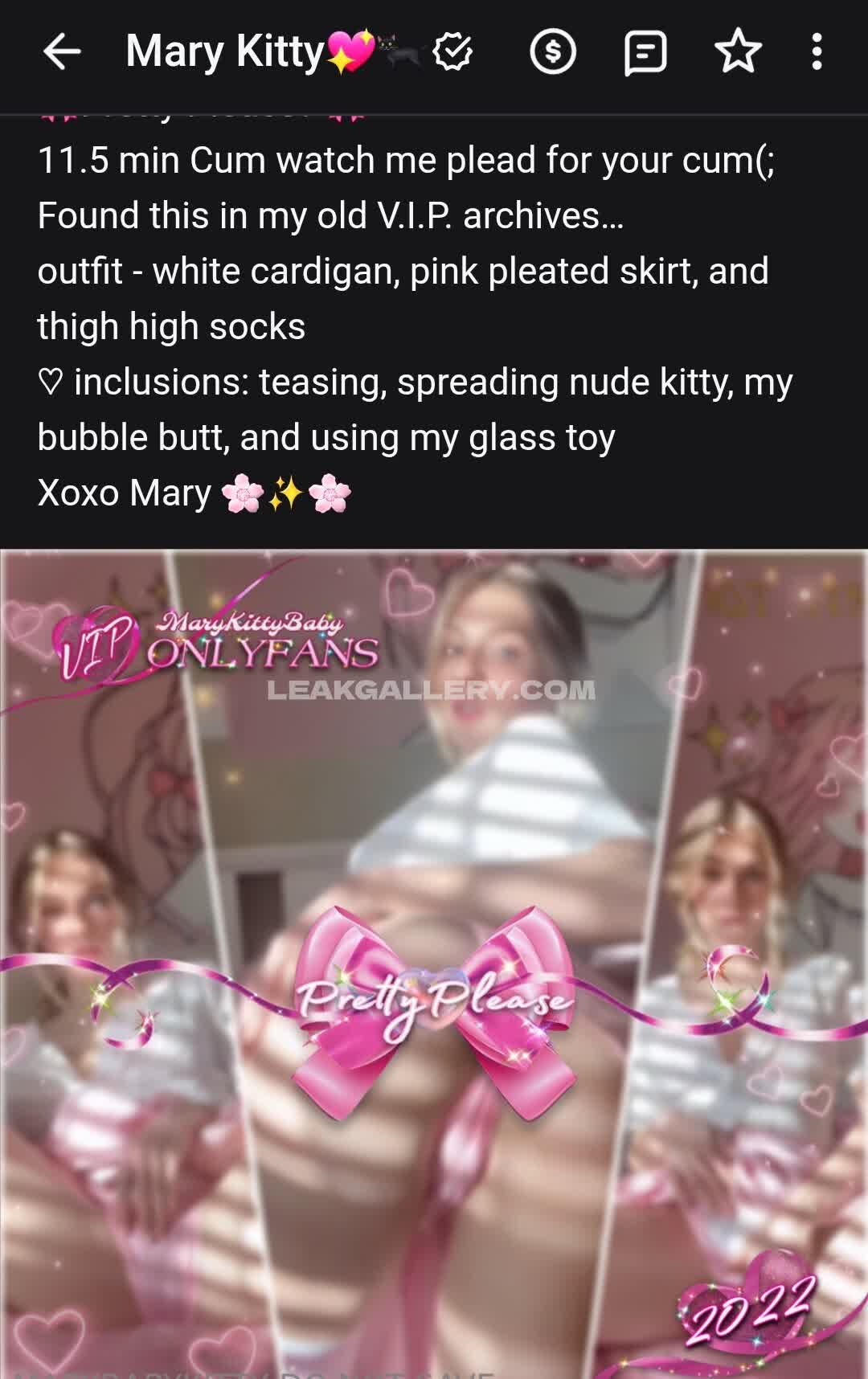 Marykittybaby Exclusive Leaked Nude OnlyFans #8559924