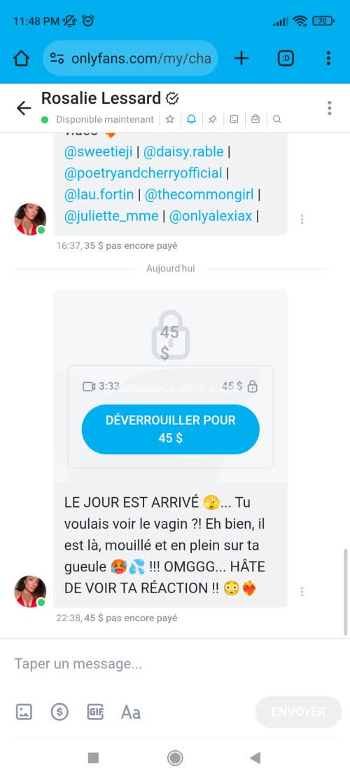 Rosalielessard / rosalie_lessard Exclusive Leaked Nude OnlyFans #10773759