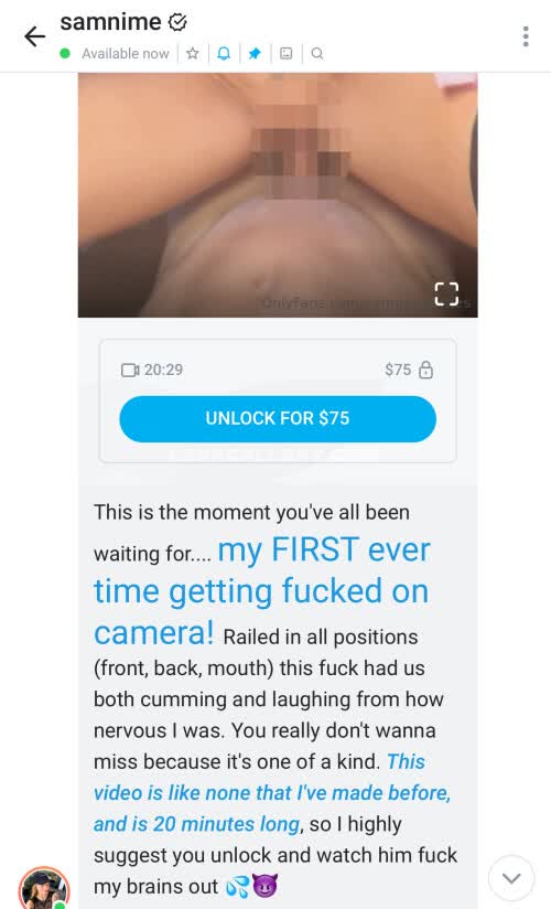 Samnimetitties Exclusive Leaked Nude OnlyFans #10785476