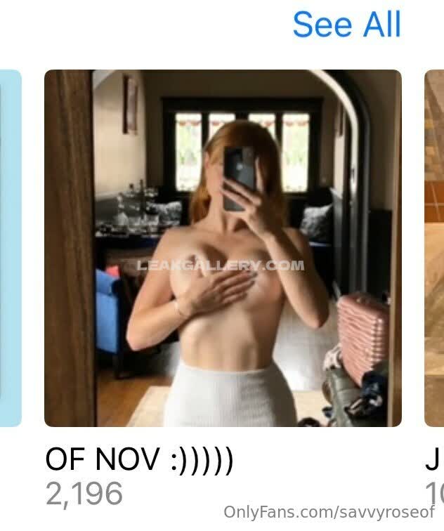 Savvyroseof Exclusive Leaked Nude OnlyFans #10105322