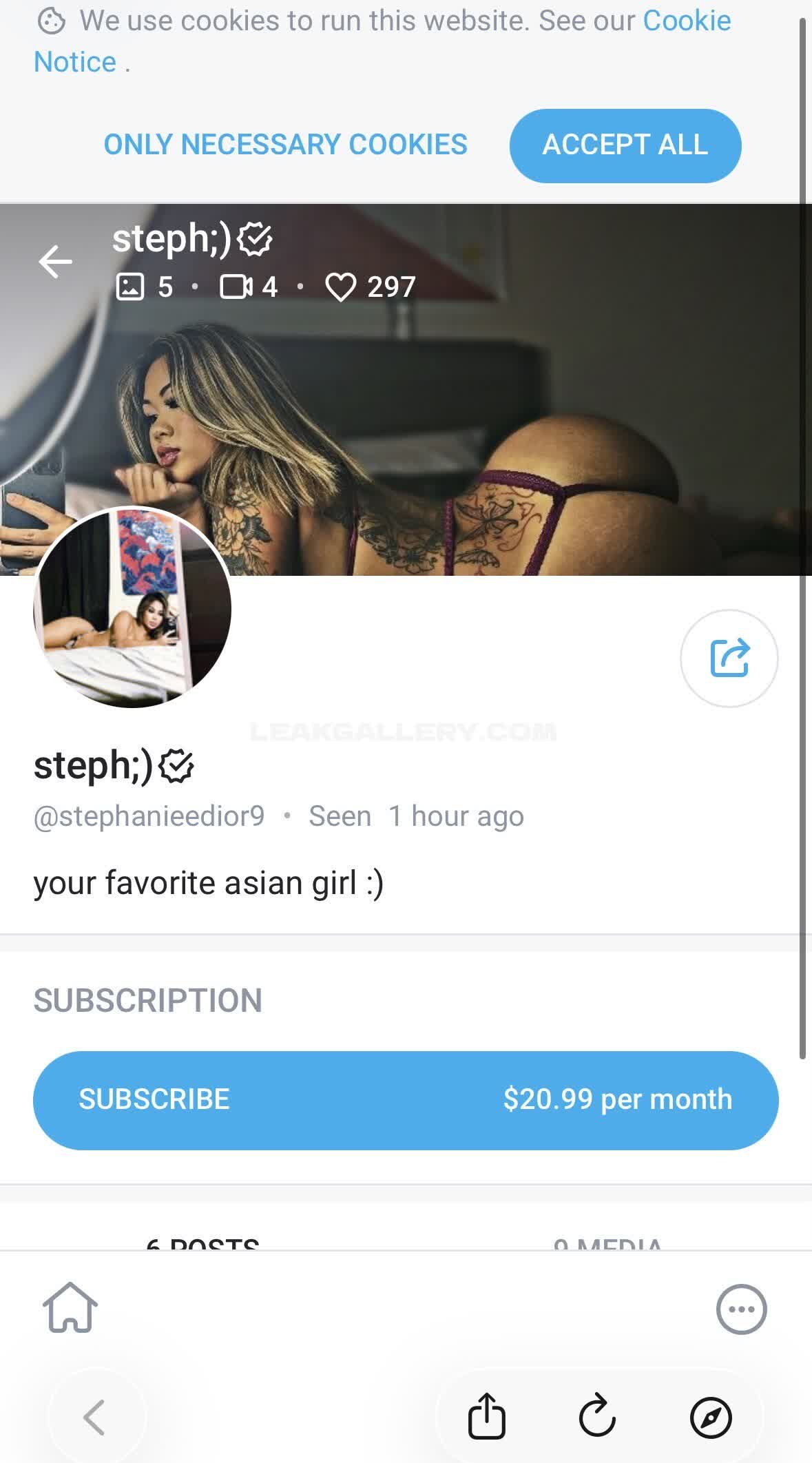 Stephanieedior9 Exclusive Leaked Nude OnlyFans #9684065