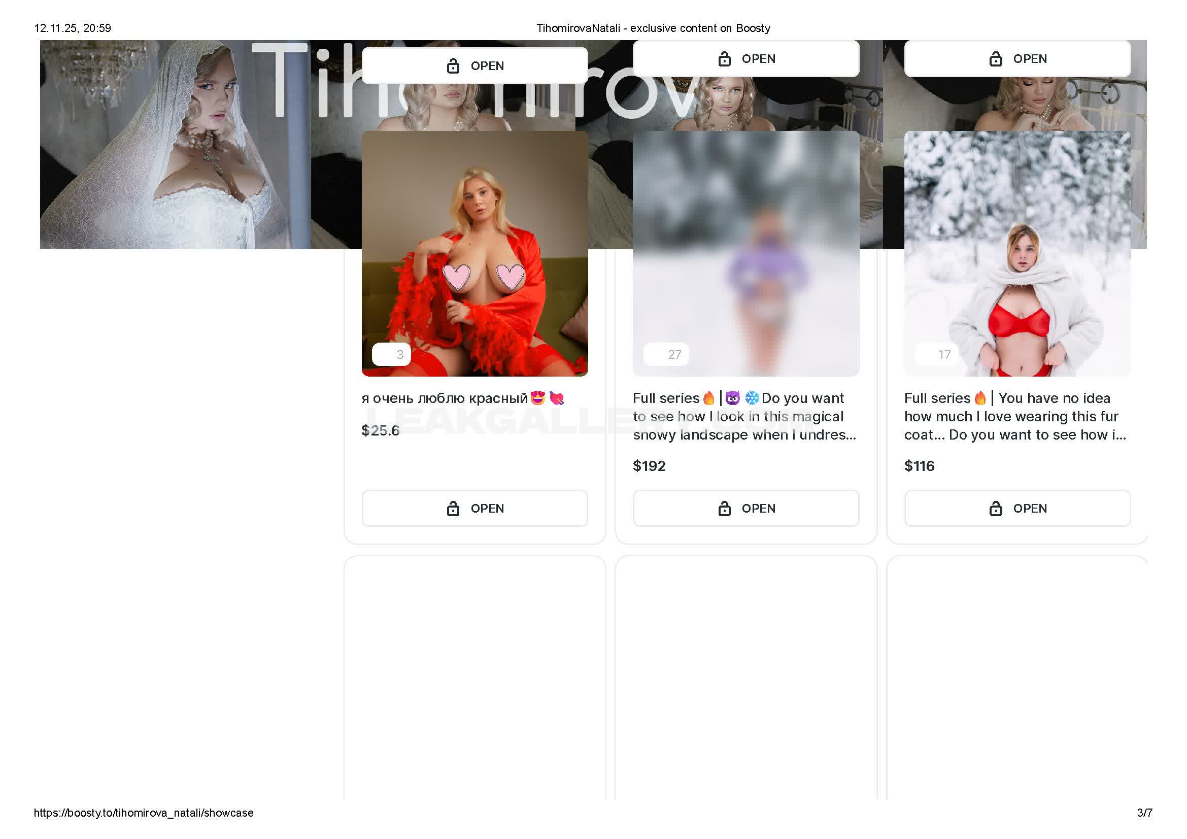 Tihomirovanatalia Exclusive Leaked Nude OnlyFans #8508350