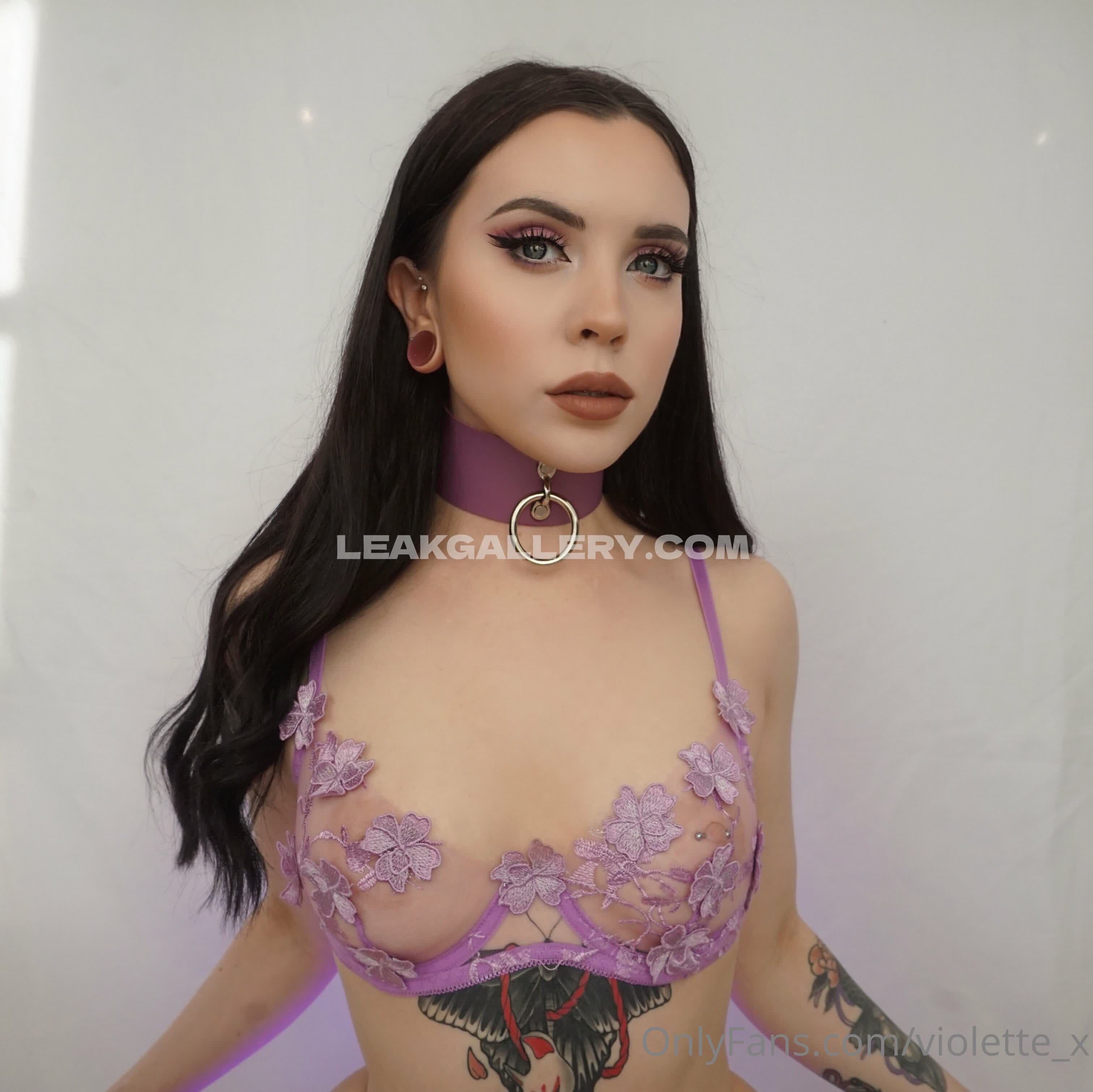 Violette_x Exclusieve gelekte naaktcontent van OnlyFans #8931145