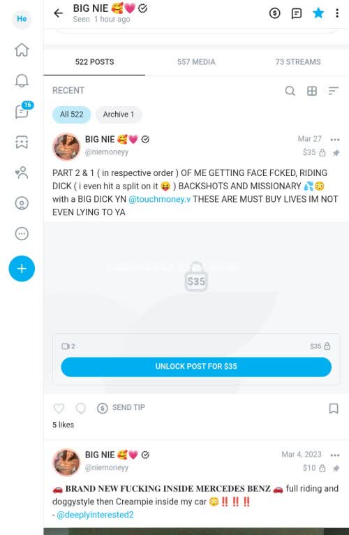 Bignie Exklusiv geleakte Nacktbilder von OnlyFans #12052269