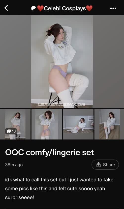 Celebi.cos / celebicosplays / celebi_cos Exclusive Leaked Nude OnlyFans #11855345