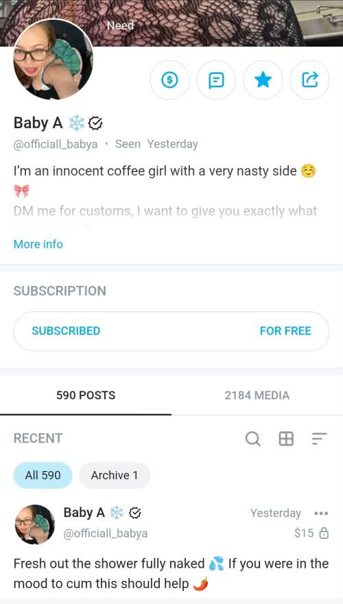 Coffeexabigail OnlyFans Nudi in Esclusiva Trapela #11622644