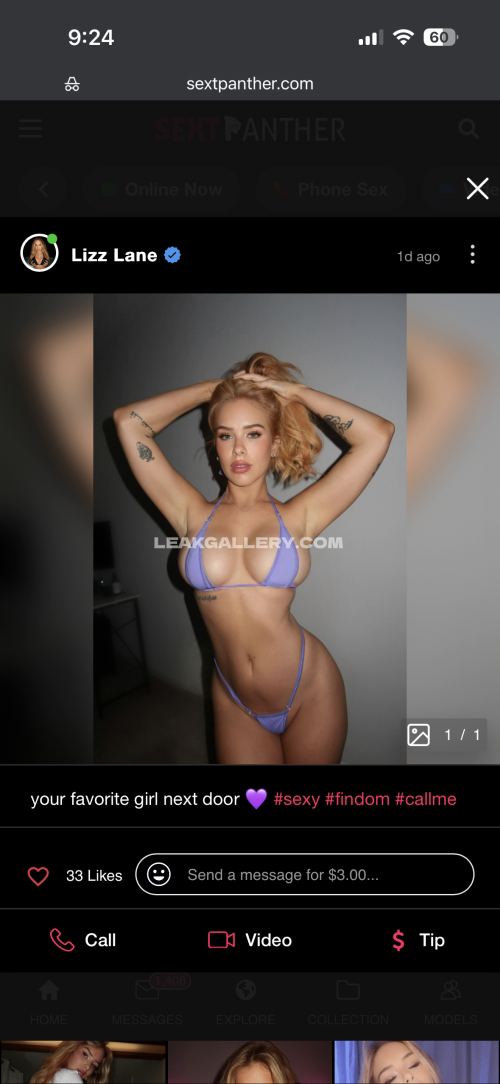 Lizzzlane Exclusive Leaked Nude OnlyFans #11958501