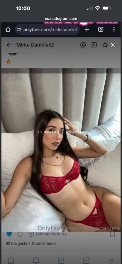 Mirkaadaniela Exclusive Leaked Nude OnlyFans #12055493