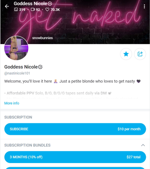 Nastinicole101 Exclusive Leaked Nude OnlyFans #11338528
