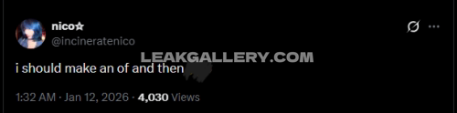 Nomamesnico Exklusiv geleakte Nacktbilder von OnlyFans #11028860