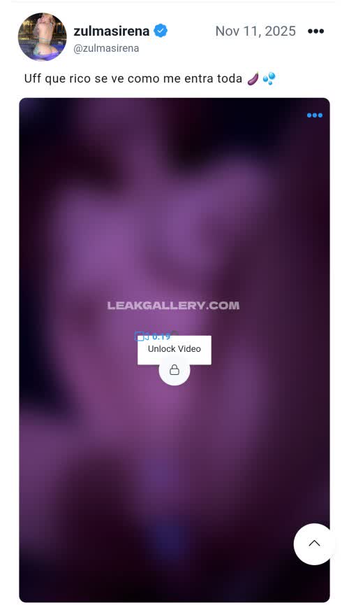 Zulma.sirena Exclusive Leaked Nude OnlyFans #11766305