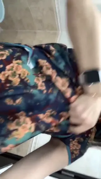 77_sunnyyy Floral Dress Strip Tease OnlyFans Video Leaked