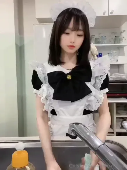 __miks Maid Outfit Tease OnlyFans Video Leaked