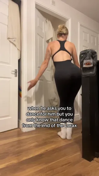 _justannemarie Black Bodysuit Dance OnlyFans Video Leaked