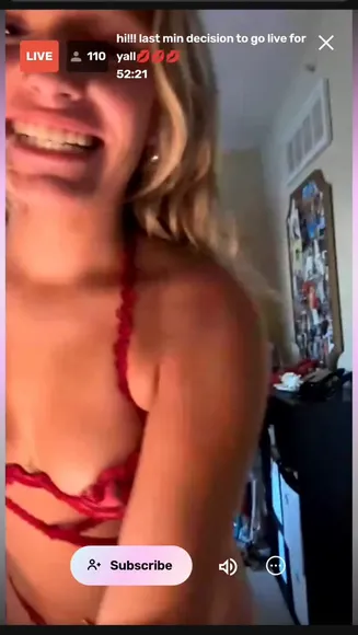 _tessaleee_ Red Lingerie Stripping OnlyFans Video Leaked