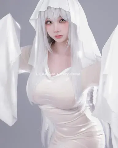 _wendydydydy White Veil Angel Outfit OnlyFans Photo Leaked