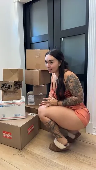 Abby Berner Thong Dress Bending Over OnlyFans Video Leaked