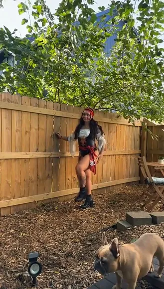 Abby Berner Pirate Costume Tease OnlyFans Video Leaked