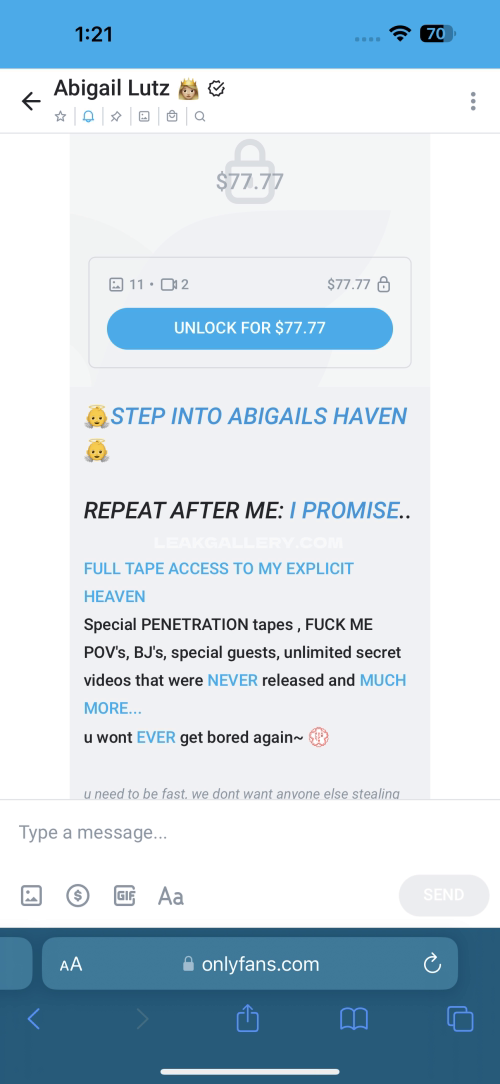 Abigaillutz Exclusive Leaked Nude OnlyFans #14360502
