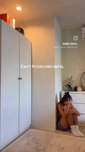 Aimeejaihall Purple Sports Bra And Shorts OnlyFans Video Leaked