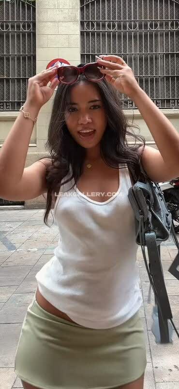 Aimeejaihall White Tank Top Tease OnlyFans Photo Leaked