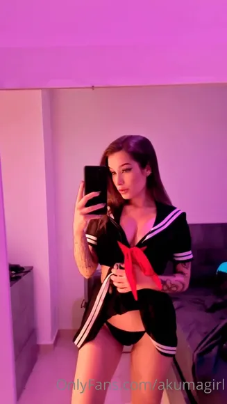 Akumagirl Sailor Outfit Ass Shot OnlyFans Video Leaked
