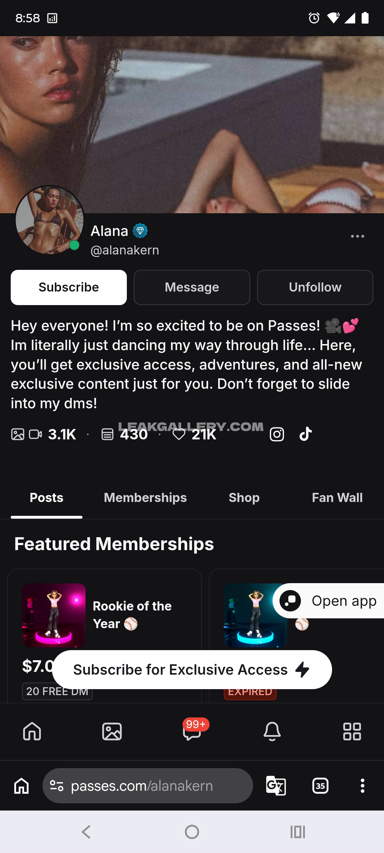 Alana.kern Exclusive Leaked Nude OnlyFans #12733446