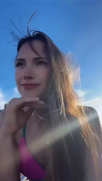 Aldi Bernardo Pink Bikini Top Tease OnlyFans Video Leaked
