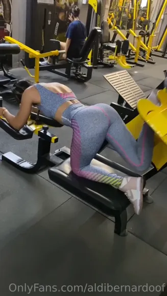 Aldi Bernardo Gym Leg Lifts OnlyFans Video Leaked