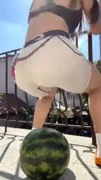 Aliceardelean Thong Bikini Watermelon Play OnlyFans Video Leaked