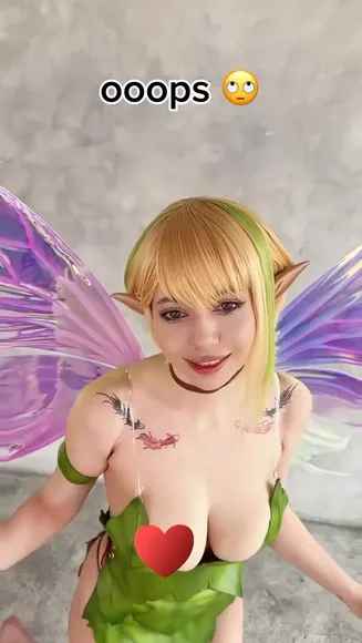 Alina Becker Leaf Bodysuit Boobs OnlyFans Video Leaked