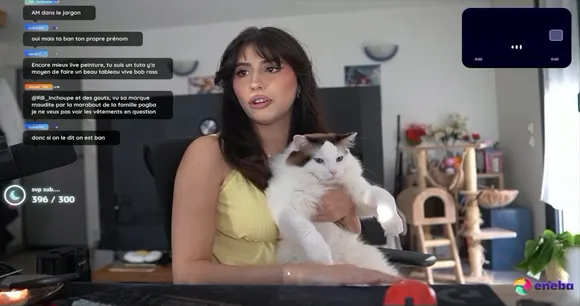 Aloonea Yellow Dress Cat Hold OnlyFans Video Leaked