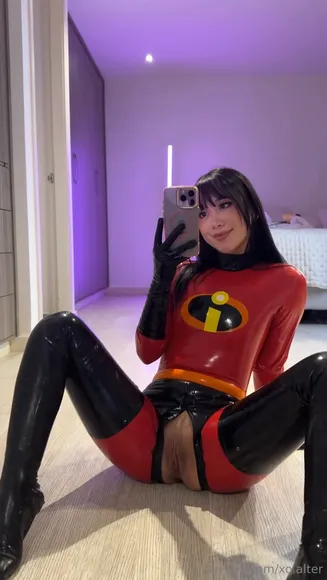 Alternative69 Latex Bodysuit Crotch Tease OnlyFans Video Leaked