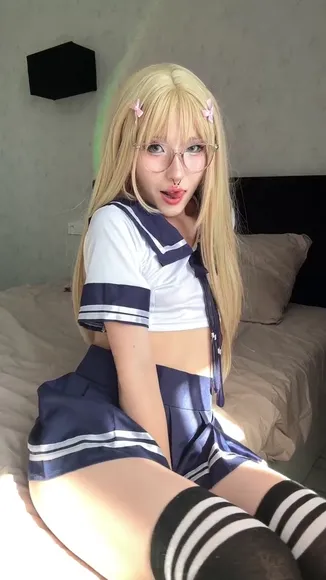 Amatemure Sailor Outfit Dildo Play OnlyFans Video Leaked